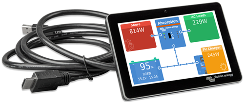 Victron Cerbo GX communicatiecentrum met GX Touch70 display-3