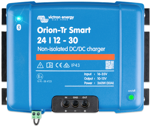Victron Orion-Tr Smart 24/12-30A (360W) Non-isolated DC-DC charger