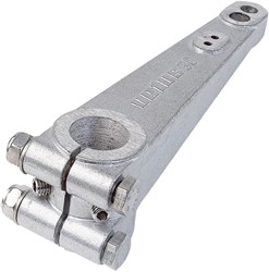 VETUS aluminium roerarm voor 40 mm roerkoning
