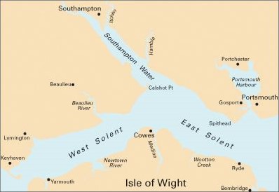 Imray kaart - C15 The Solent-2