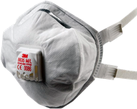 3M Stofmasker FFP3 met ventiel - 8835