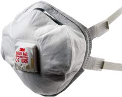 3M Stofmasker FFP3 met ventiel - 8835