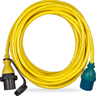 Victron Walstroomkabel 15m 16A Geel