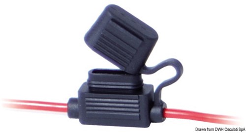 Osculati Zekeringhouder in-line 2.5mm2