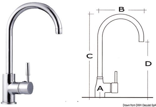 Osculati Drinkwaterkraan