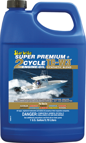 StarBrite Super Premium Synthetische 2 takt motorolie TC-W3 - 3.79 Liter