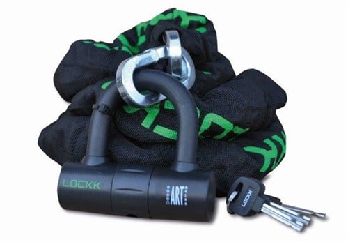 Lockk Kettingslot loop - 2,5 meter - ART-4 gecertificeerd - Hangslot