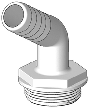 TruDesign Aquavalve Tule - 25mm - 120 graden - wit