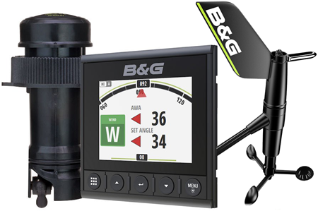 B&G Triton2 log, diepte windpakket - Wireless wind - 1 display-3