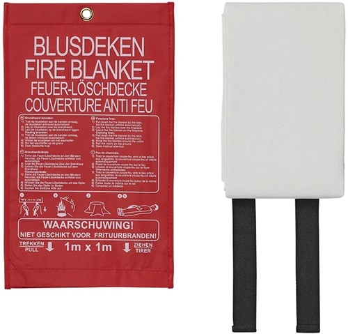ProPlus Blusdeken - 100 x 100 cm - in nylon hoes-2