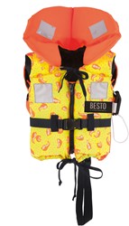 Besto Racingbelt 30N vastestof reddingsvest - oranje - 5/15 kg - kruisband