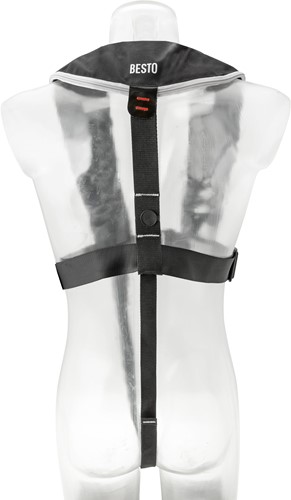 Besto Comfort Fit Reddingsvest - 180N - Zwart/grijs-2