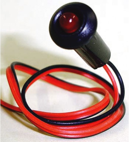Boat Vision  Led Red warning light with leads 12 Volt