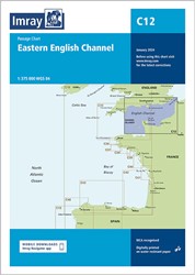Imray kaart - C12 Eastern English Channel Passage Chart