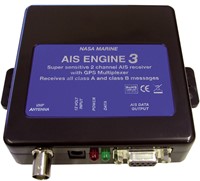 Nasa AIS Engine 3 AIS-ontvanger - BNC - NMEA 0183 en NMEA 2000 - ook voor pc