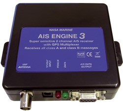 Nasa Ais (Engine 3) ontvanger voor doorsturen naar PC - BNC aansluiting - NMEA0183 - NMEA2000