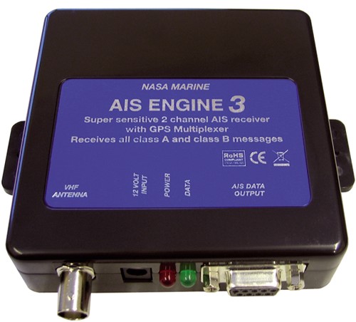 Nasa AIS Engine 3 AIS-ontvanger - BNC - NMEA 0183 en NMEA 2000 - ook voor pc