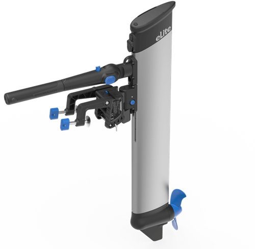 ePropulsion eLite Elektrische buitenboordmotor 24 V - 500 W - inclusief accu - vergelijkbaar met 2,5 pk benzinemotor Ideaal voor kajaks en rubberboten