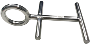 Allpa steigerhaak model Cito - RVS 316