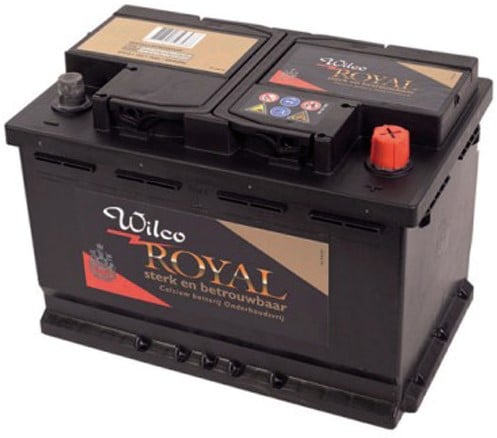 Wilco Royal 74 Ah startaccu