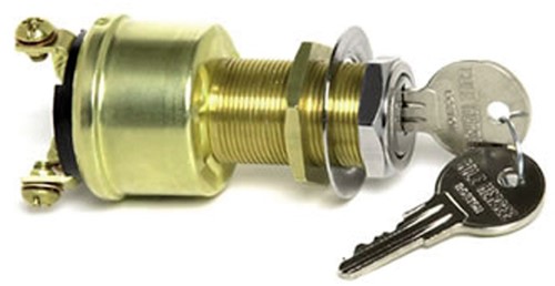 Cole Hersee contactslot aan/uit - inbouwdiameter 20 mm - 6-36V