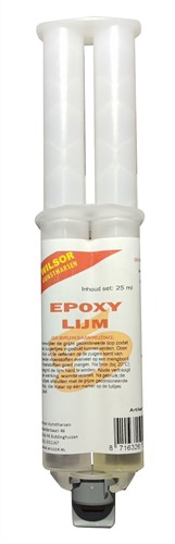 Wilsor 2K Epoxylijm - 5 minuten - 25ml