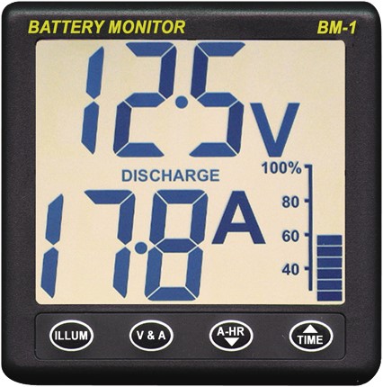 Nasa Battery monitor BM-1 - 12 V - 100 A Shunt