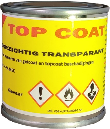 Wilsor Topcoat - transparant - inclusief harder 100ml