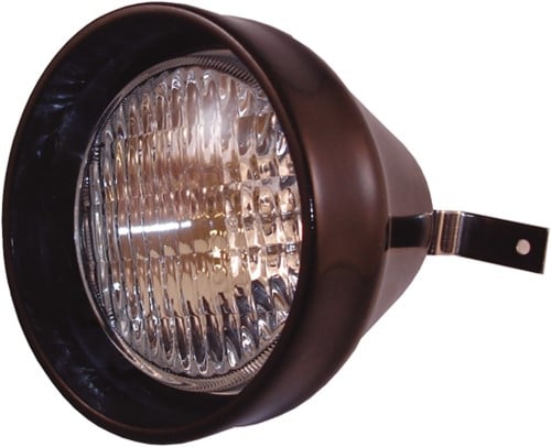 AAA zalinglicht Zwart met sealed beam