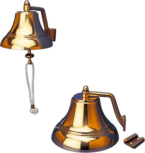 Scheepsbel Messing - ø 7.5 cm