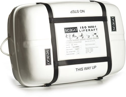 Seago  Reddingsvlot Sea Master Plus 6 persoons container ISO 9650-1