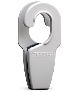Fastfender 32 stootwilklem - 32 mm - per 2 stuks - wit