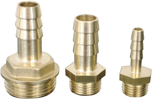 Slangtule 1 1/2x38 messing