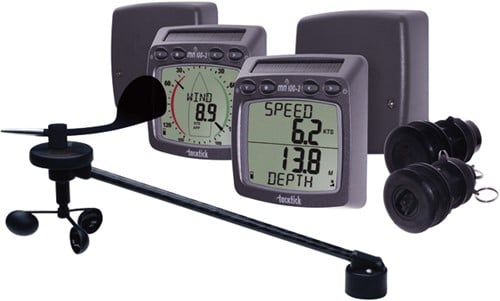 Raymarine Snelheid, Diepte en Wind Systeem , NMEA: T111-868, T112-868, T120, T121, T122, T911, T912