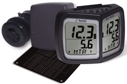 Raymarine Micronet Race Master systeem - triducer en zonnepaneel