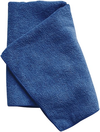 Riwax Microvezeldoek - 40 x 40 cm - blauw - krast niet - zware kwaliteit