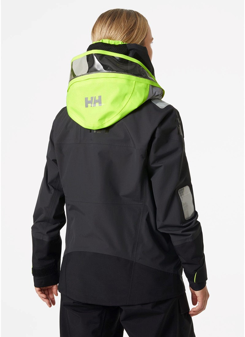 Helly Hansen W ÆGIR RACE JACKET 2.0 EBONY L Kniest