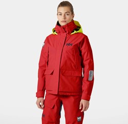 Helly Hansen Coastal zeilpak Pier Dames – Rood set: Jack - broek - fleece - tas