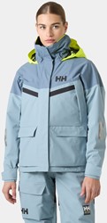 Helly Hansen Coastal zeilpak Pier Dames – windy blue  set: Jack - broek - fleece - tas