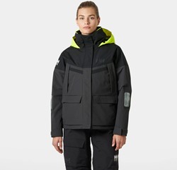 Helly Hansen Coastal zeilpak Pier Dames – Ebony set: Jack - broek - fleece - tas