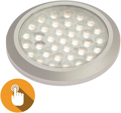 NauticLED  DL01 Touch SW 10-30VDC 2.4/20W WW Met touch schakelaar