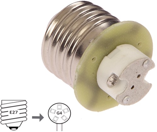NauticLED  Adaptor E27 to G4