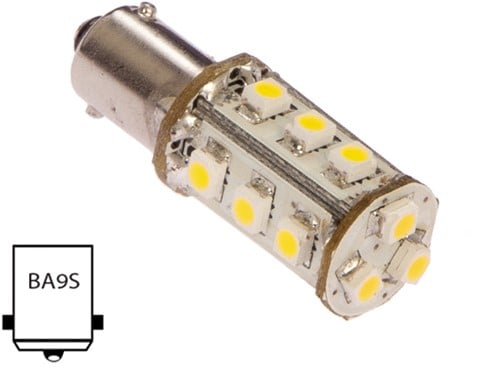 NauticLED  Ba9S-MT15-WW  1.2W/10W warm wit