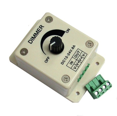 NauticLED  PWM-12/24V-8A-pot LED dimmer