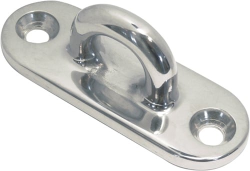 Boat Vision  Dekoog ruitvormige grondplaat   90 x 55 x 28 mm./A4-316