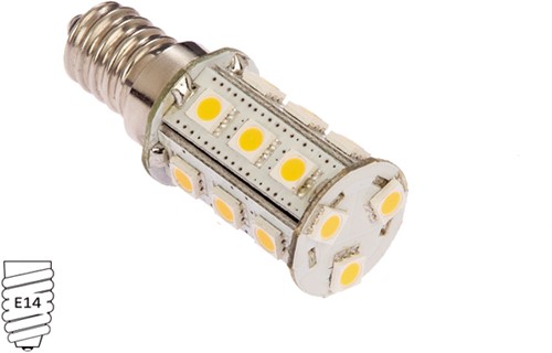 NauticLED  E14 10-30VDC 3.2/25W WW 23x61