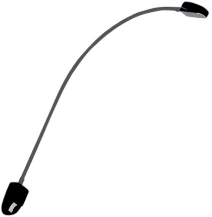 AAA Flexibele kaartleeslamp LED Wit