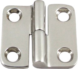 Boat Vision Paumelle gegoten RVS 316 links. 37x37x2.6mm
