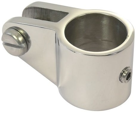 RVS Buiskapbeslag middensteun Ø 22 mm - A4-316
