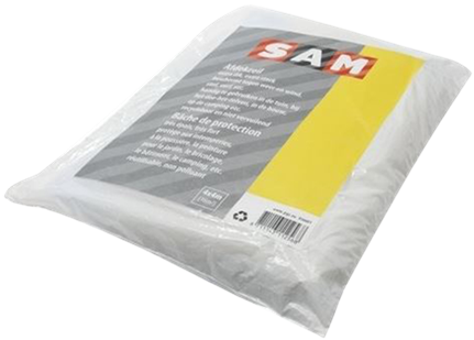 Afdekfolie 4x5mtr. 0.05mm p.st.